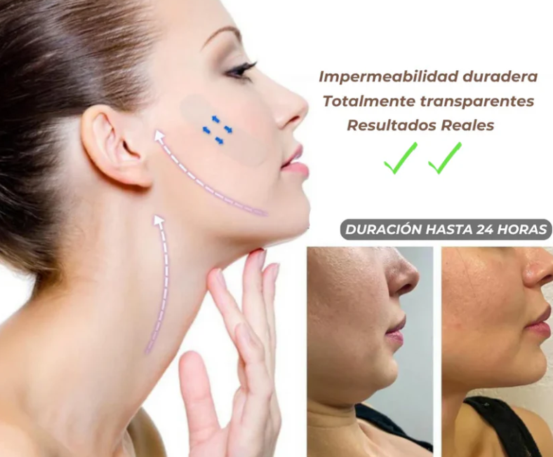 Cintas De Estiramiento para Lifting facial (40) - Reafirma tu rostro al Instante
