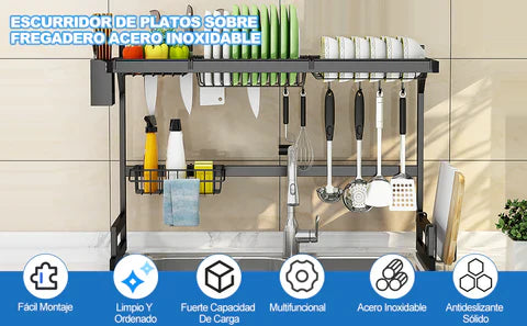 Rack Escurridor Lavaplatos Grande