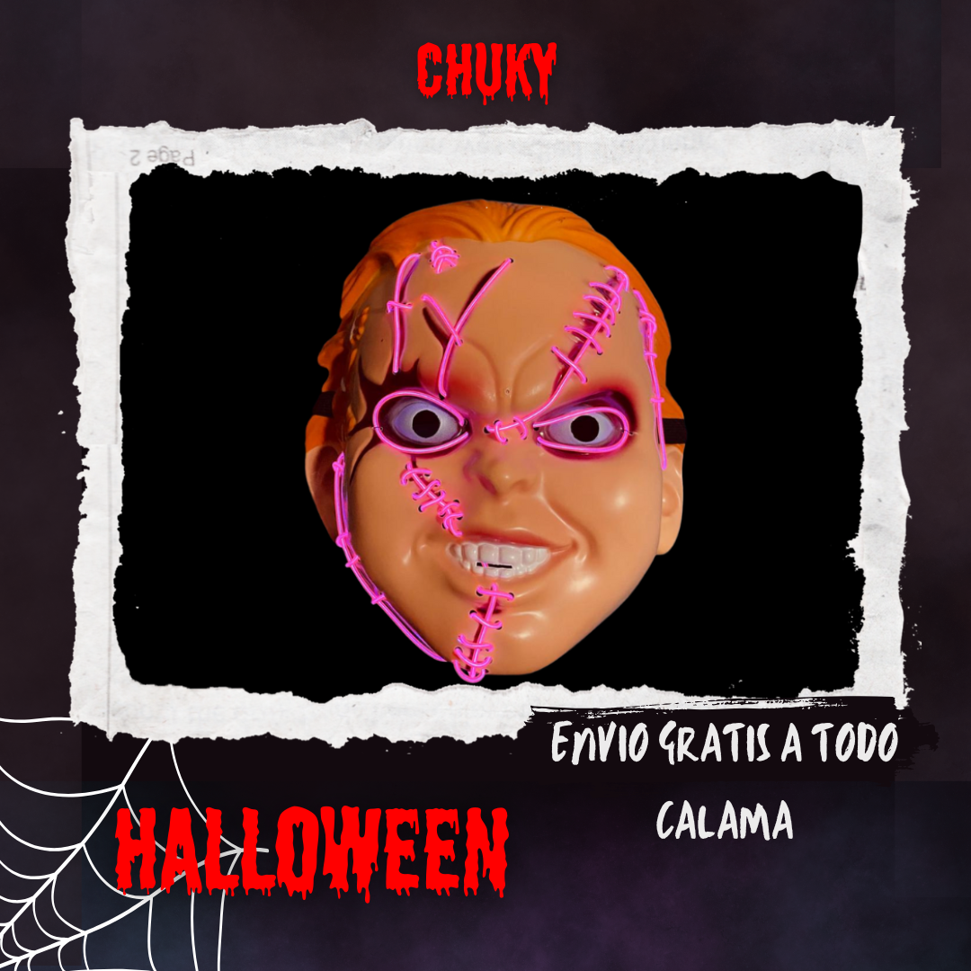 MASCARAS DE HALLOWEEN LED