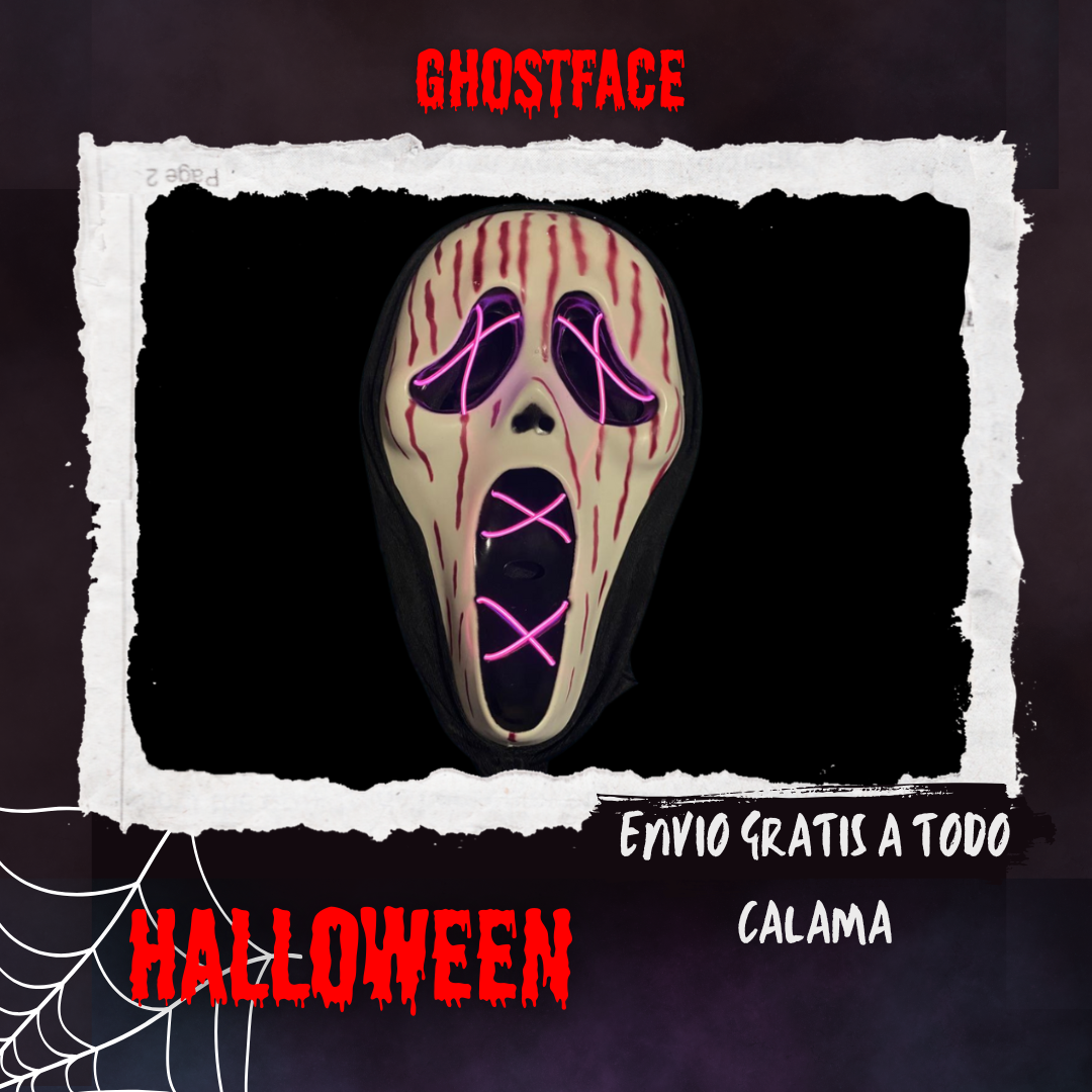 MASCARAS DE HALLOWEEN LED