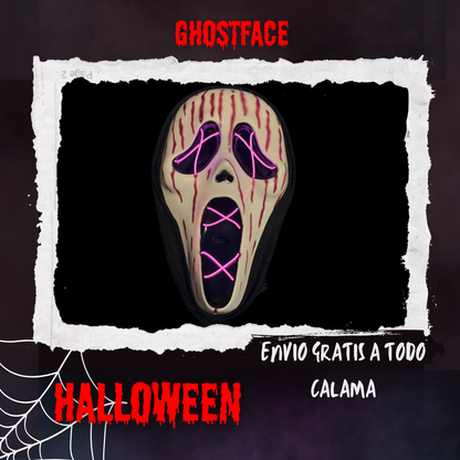MASCARAS DE HALLOWEEN LED