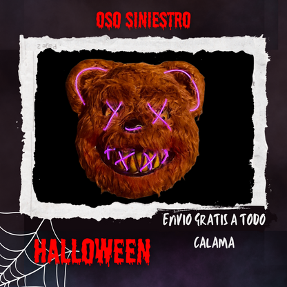 MASCARAS DE HALLOWEEN LED