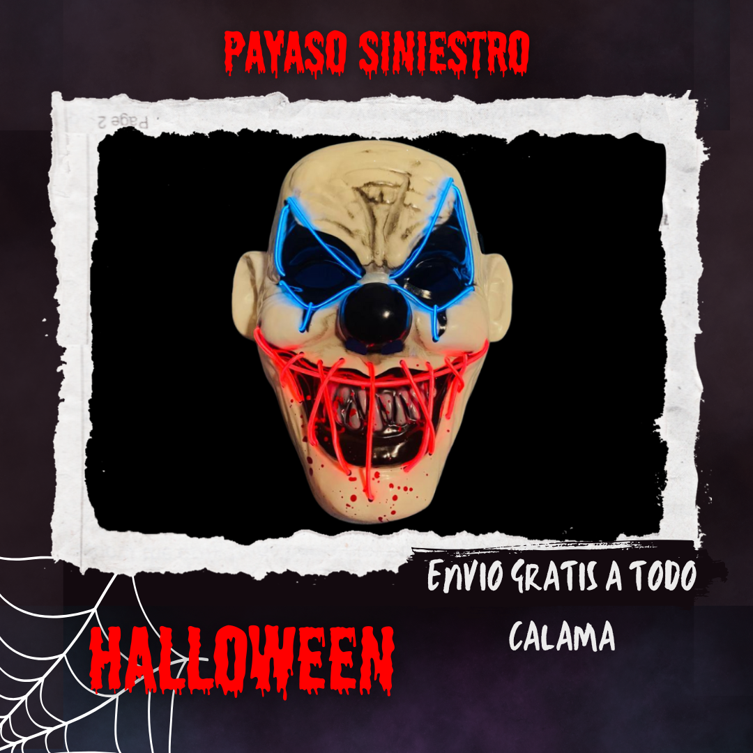MASCARAS DE HALLOWEEN LED